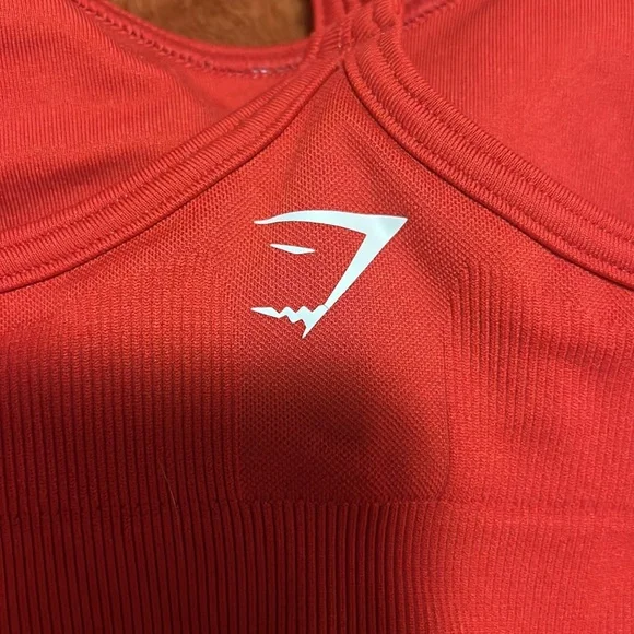 Gymshark Sweat Seamless Sports Bra in Red | Size Small - Picture 5 of 6